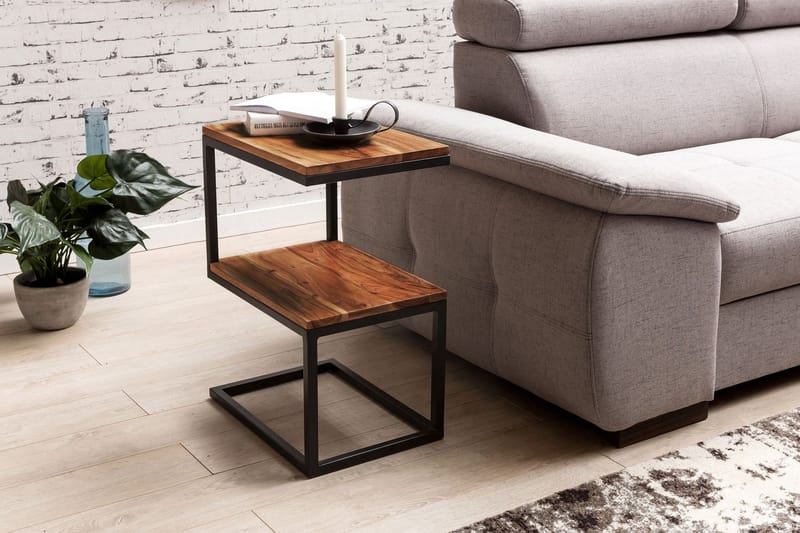 Aranza Avlastningsbord 45 cm - Brun - Møbler - Bord - Avlastningsbord - Brettbord og småbord