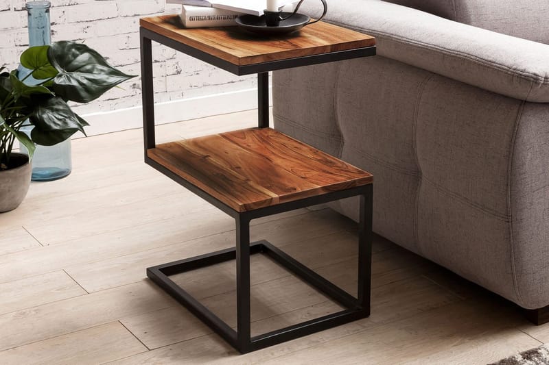 Aranza Avlastningsbord 45 cm - Brun - Møbler - Bord - Avlastningsbord - Brettbord og småbord