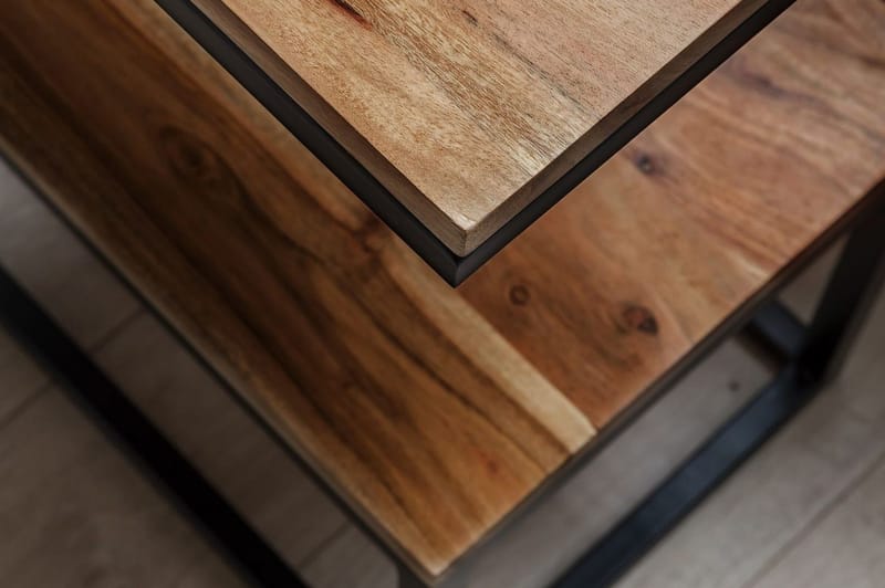 Aranza Avlastningsbord 45 cm - Brun - Møbler - Bord - Avlastningsbord - Brettbord og småbord