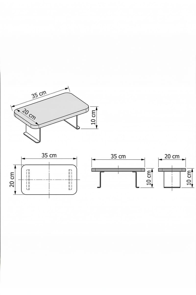 Armrest Table Homitis - Møbler - Bord - Avlastningsbord - Brettbord og småbord