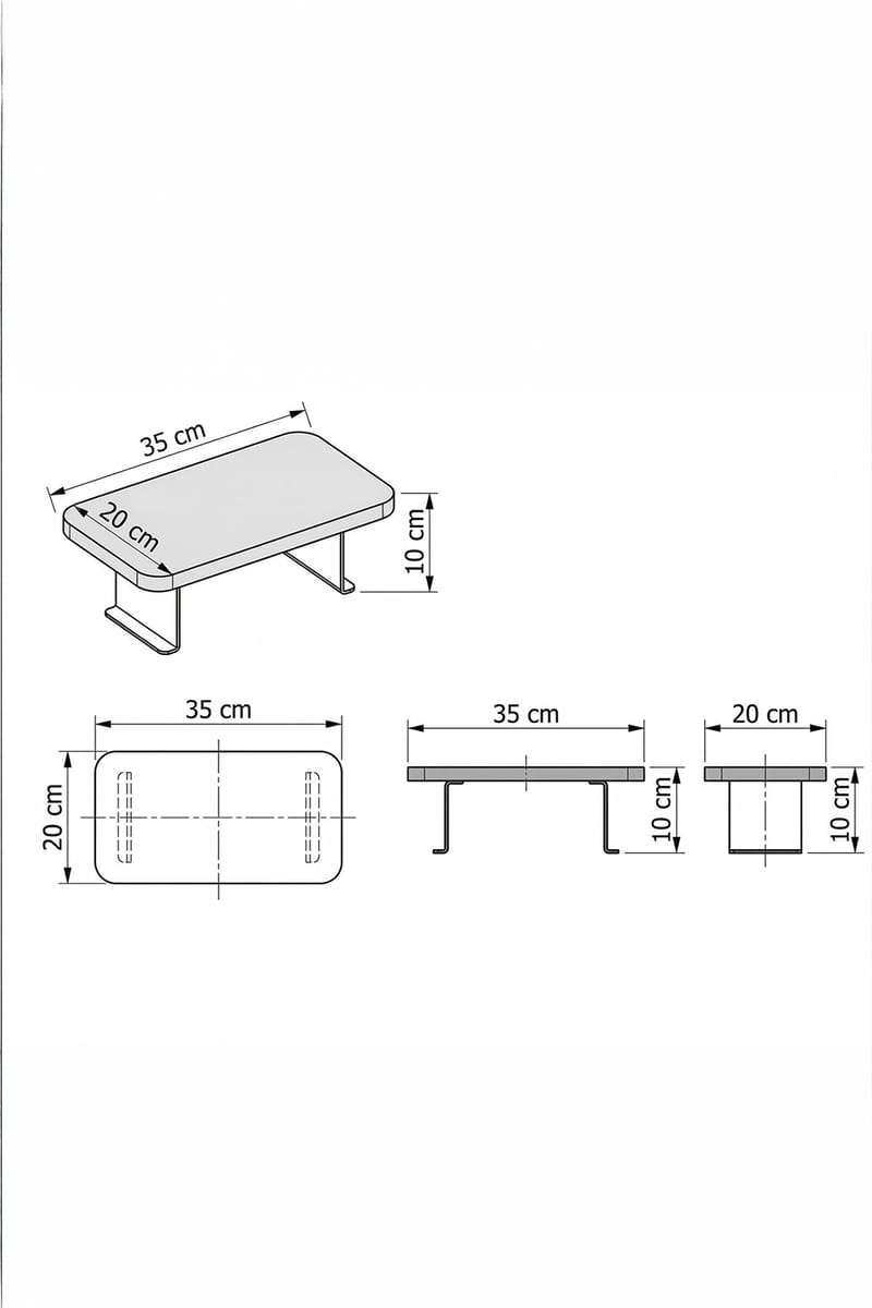 Armrest Table Homitis - Møbler - Bord - Avlastningsbord - Brettbord og småbord