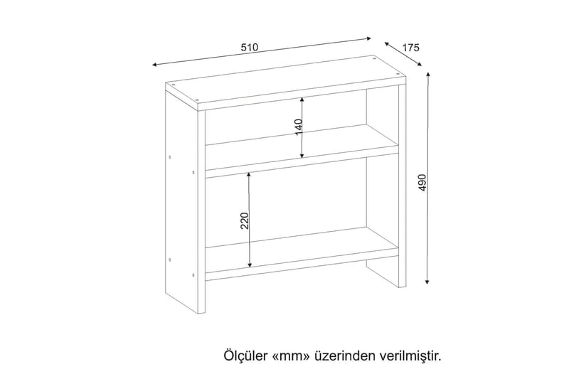 Asillane Sidebord Klassisk - Møbler - Bord - Avlastningsbord - Brettbord og småbord