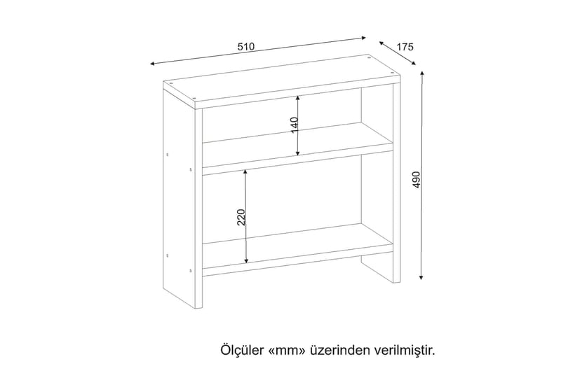 Asillane Sidebord Klassisk - Møbler - Bord - Avlastningsbord - Brettbord og småbord