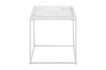 Burwick Sidebord 42 cm - Hvit - Møbler - Bord - Avlastningsbord - Brettbord og småbord