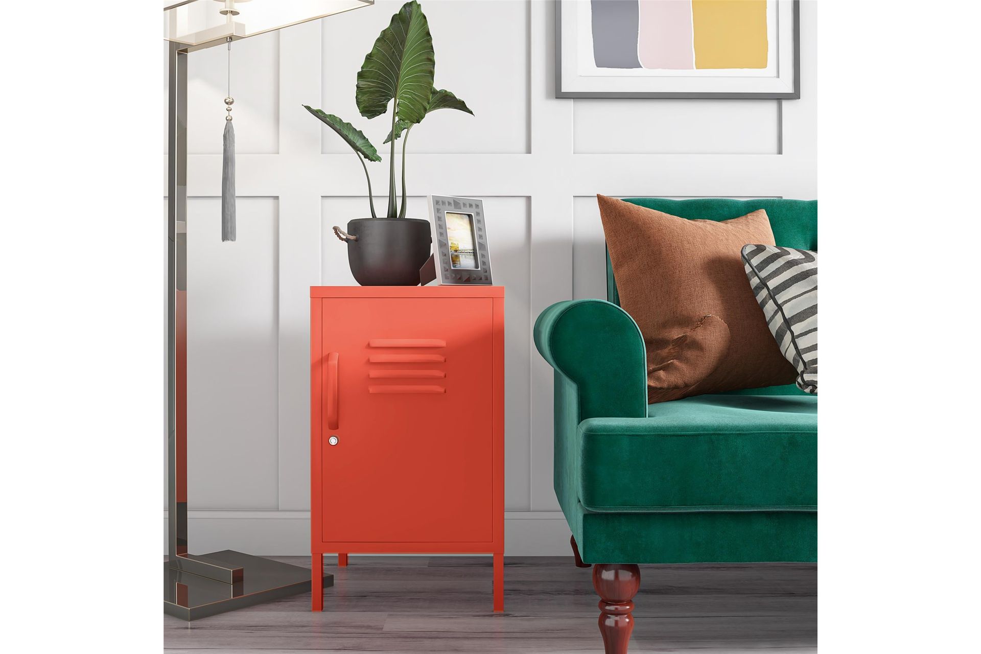 CacHe Sidebord 38 cm Oransje - Novogratz - Møbler - Bord - Avlastningsbord - Brettbord og småbord