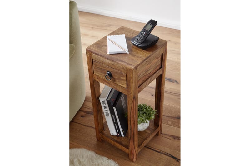 Charnetski Avlastningsbord 30 cm - Brun - Møbler - Bord - Avlastningsbord - Brettbord og småbord