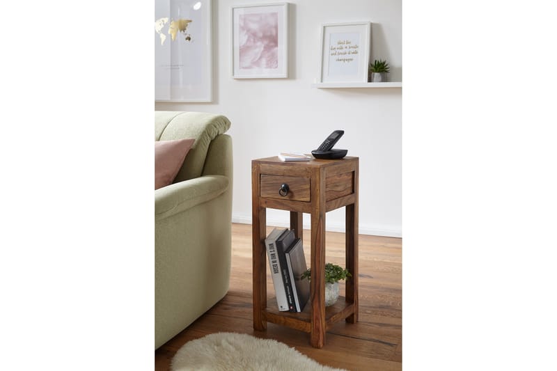 Charnetski Avlastningsbord 30 cm - Brun - Møbler - Bord - Avlastningsbord - Brettbord og småbord