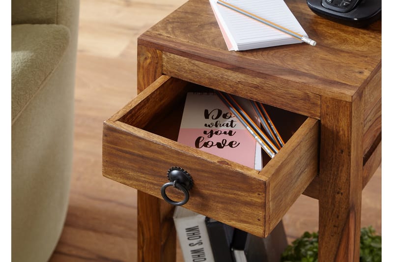 Charnetski Avlastningsbord 30 cm - Brun - Møbler - Bord - Avlastningsbord - Brettbord og småbord