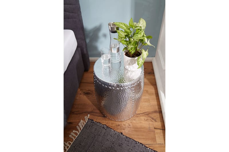 Delage Avlastningsbord 42 cm - Sølv - Møbler - Bord - Avlastningsbord - Brettbord og småbord