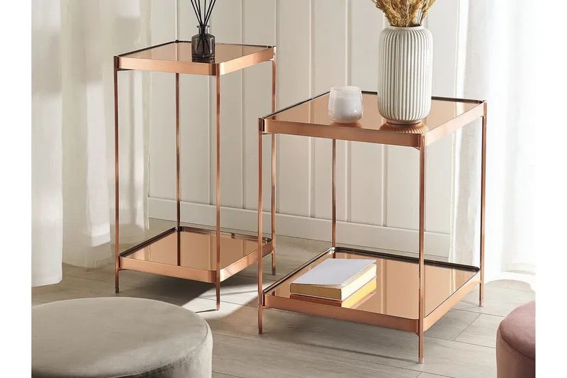 Dinari Avlastningsbord - Kobber - Møbler - Bord - Avlastningsbord - Brettbord og småbord