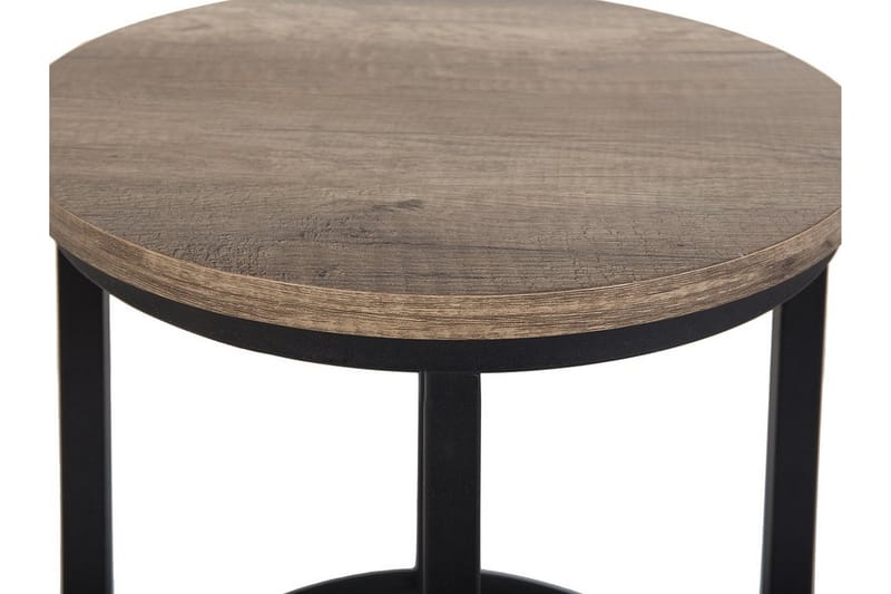 Dixie Settbord 2 stk 37 | 37 cm - Tre / Natur - Møbler - Bord - Avlastningsbord - Brettbord og småbord