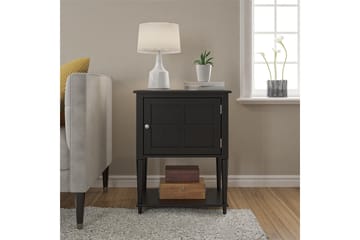 Fairmont Sidebord 56 cm Svart - Dorel Home - Møbler - Bord - Avlastningsbord - Brettbord og småbord