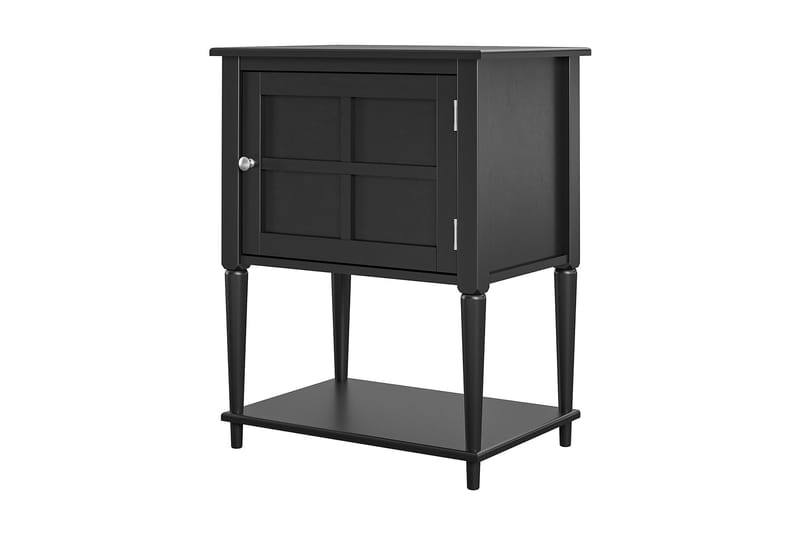 Fairmont Sidebord 56 cm Svart - Dorel Home - Møbler - Bord - Avlastningsbord - Brettbord og småbord