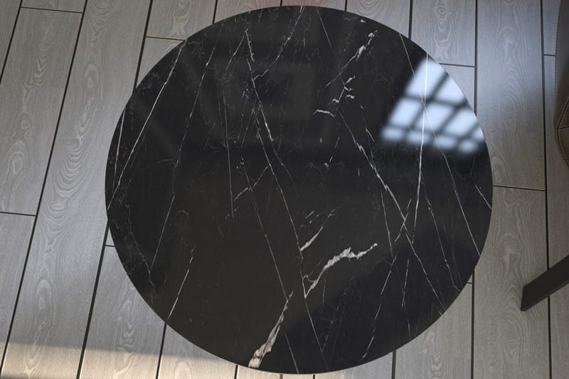 Falan Avlastningsbord 40 cm - Svart/Hvit - Møbler - Bord - Avlastningsbord - Brettbord og småbord