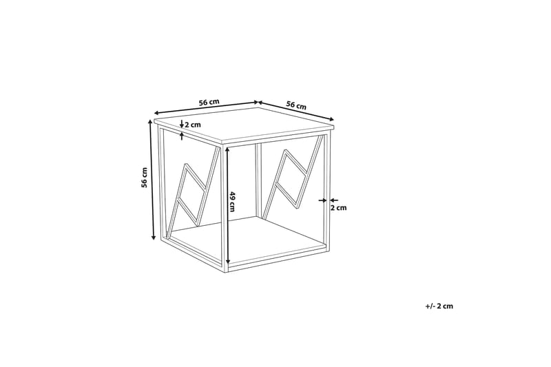 Forres Avlastningsbord 56 cm - Tre / Natur - Møbler - Bord - Avlastningsbord - Brettbord og småbord