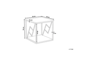 Forres Avlastningsbord 56 cm - Tre / Natur - Møbler - Bord - Avlastningsbord - Brettbord og småbord