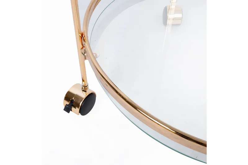 Genova Serveringsbord 80x42x80 cm Lysebrun - Møbler - Bord - Avlastningsbord - Brettbord og småbord