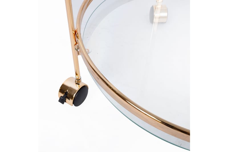 Genova Serveringsbord 80x42x80 cm Lysebrun - Møbler - Bord - Avlastningsbord - Brettbord og småbord