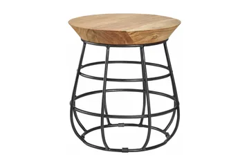 Halldora Sidebord 45 cm - Brun - Møbler - Bord - Avlastningsbord - Brettbord og småbord