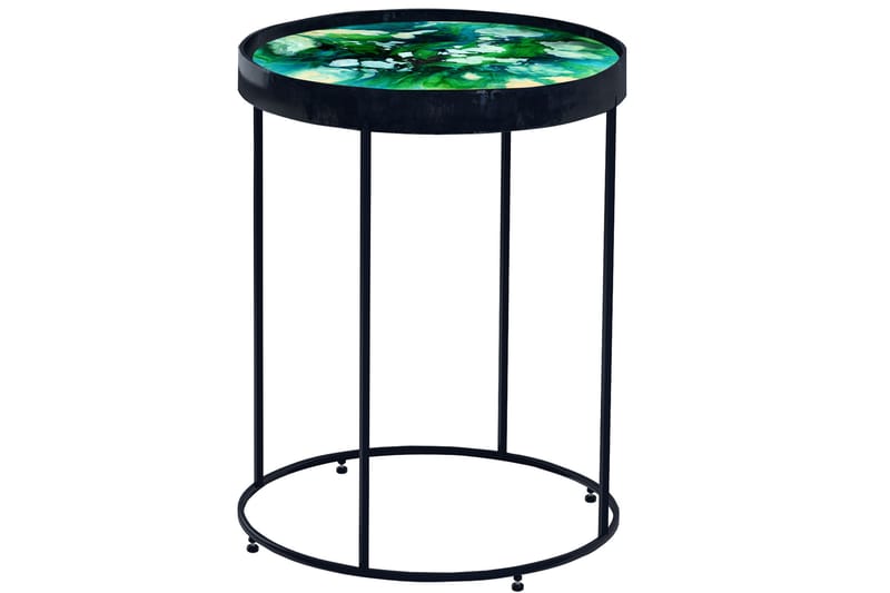 Kahelila Brettbord 36x36 cm - Grønn - Brettbord og småbord