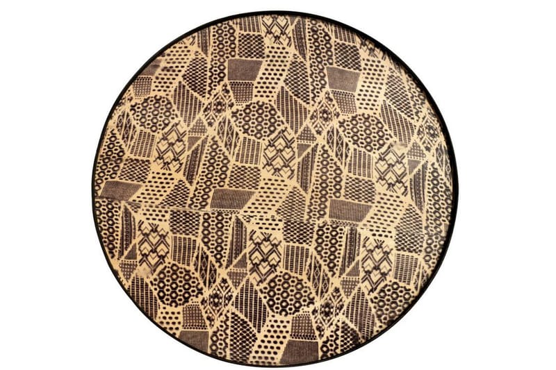 Kahori Brettbord 46x46 cm - Brun - Møbler - Bord - Avlastningsbord - Brettbord og småbord