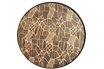 Kahori Brettbord 46x46 cm - Brun - Møbler - Bord - Avlastningsbord - Brettbord og småbord