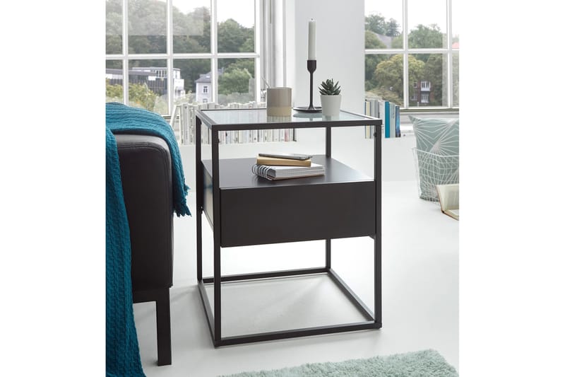 Karysma Avlastningsbord 43 cm - Svart - Møbler - Bord - Avlastningsbord - Brettbord og småbord