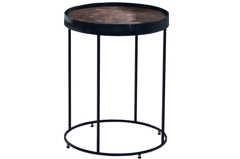 Kengaie Brettbord 36x36 cm - Mørkebrun - Møbler - Bord - Avlastningsbord - Brettbord og småbord