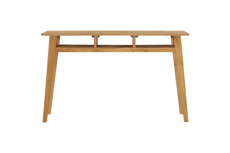 Konsollbord 120x35x75 cm heltre teak - Brun - Møbler - Bord - Avlastningsbord - Brettbord og småbord