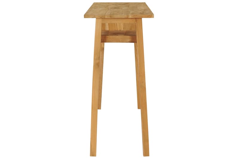 Konsollbord 120x35x75 cm heltre teak - Brun - Møbler - Bord - Avlastningsbord - Brettbord og småbord