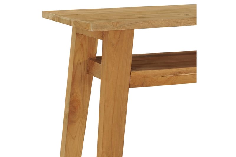 Konsollbord 120x35x75 cm heltre teak - Brun - Møbler - Bord - Avlastningsbord - Brettbord og småbord