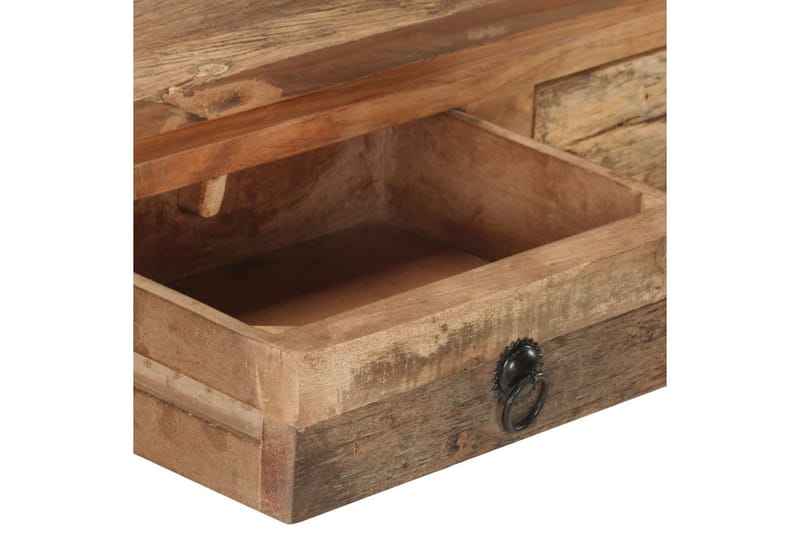 Konsollbord 90,5x30x75 cm heltre akasie og gjenvunnet tre - Brun - Møbler - Bord - Avlastningsbord - Brettbord og småbord