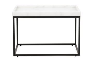 Kungshult Sidebord 60 cm - Hvit/Svart - Møbler - Bord - Avlastningsbord - Brettbord og småbord