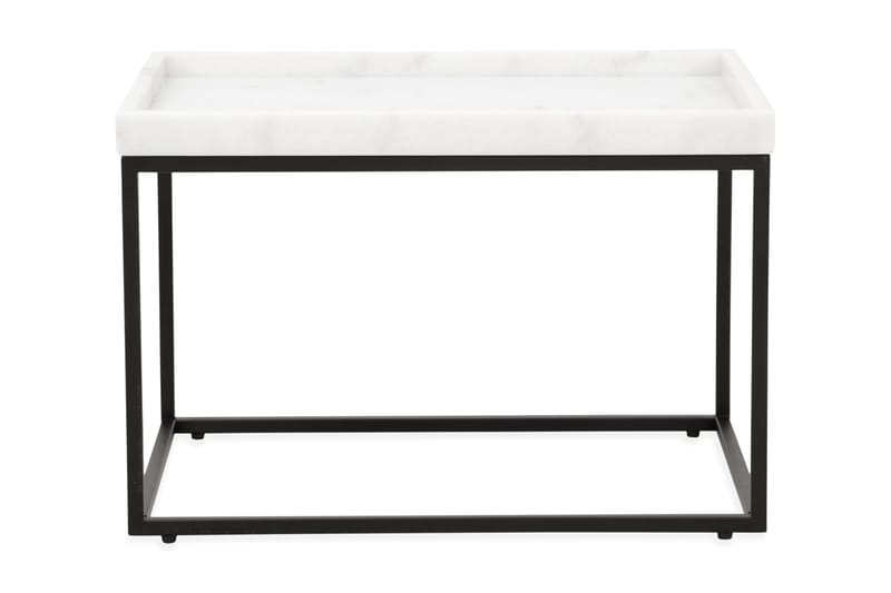 Kungshult Sidebord 60 cm - Hvit/Svart - Møbler - Bord - Avlastningsbord - Brettbord og småbord