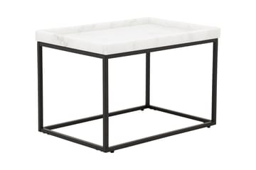 Kungshult Sidebord 60 cm - Hvit/Svart - Møbler - Bord - Avlastningsbord - Brettbord og småbord