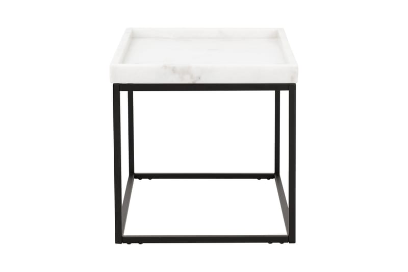 Kungshult Sidebord 60 cm - Hvit/Svart - Møbler - Bord - Avlastningsbord - Brettbord og småbord