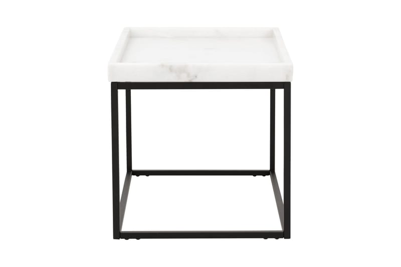 Kungshult Sidebord 60 cm - Hvit/Svart - Møbler - Bord - Avlastningsbord - Brettbord og småbord