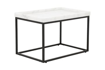 Kungshult Sidebord 60 cm - Hvit/Svart - Møbler - Bord - Avlastningsbord - Brettbord og småbord