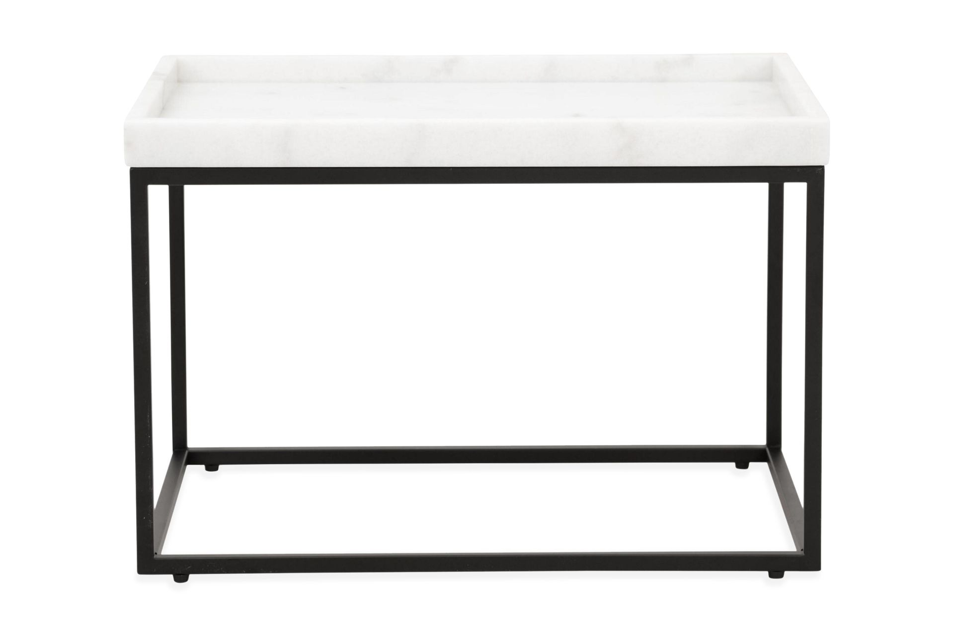 Kungshult Sidebord 60 cm - Hvit/Svart