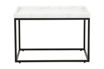 Kungshult Sidebord 60 cm - Hvit/Svart - Møbler - Bord - Avlastningsbord - Brettbord og småbord