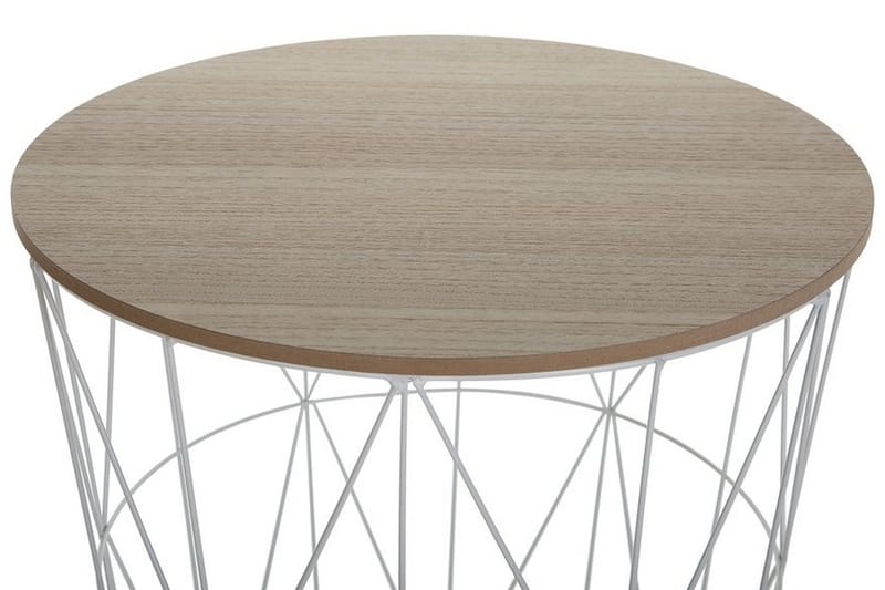 Lanark Avlastningsbord 40 cm - Hvit - Møbler - Bord - Avlastningsbord - Brettbord og småbord