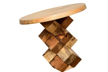Lithia Avlastningsbord 40 cm - Brun - Møbler - Bord - Avlastningsbord - Brettbord og småbord