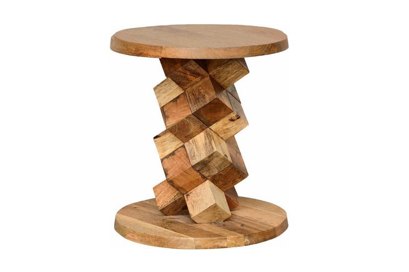 Lithia Avlastningsbord 40 cm - Brun - Møbler - Bord - Avlastningsbord - Brettbord og småbord