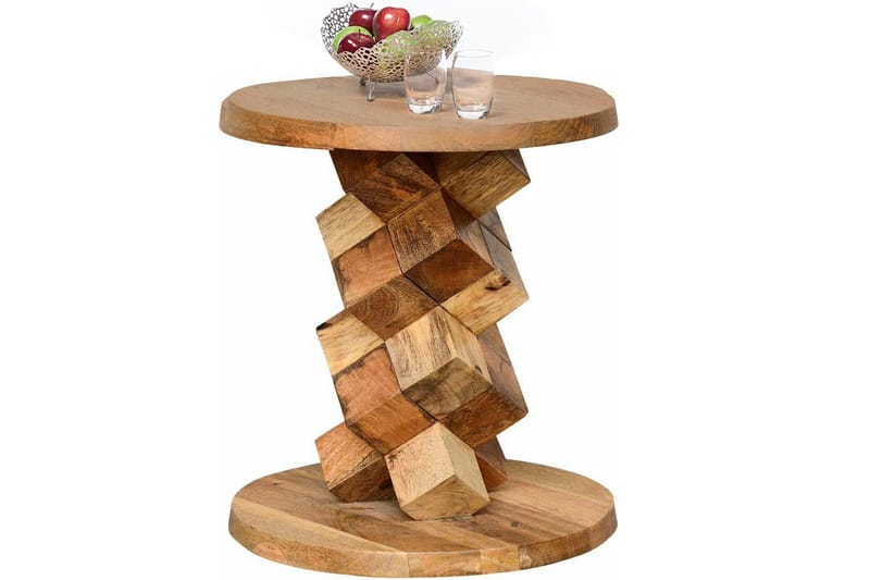 Lithia Avlastningsbord 40 cm - Brun - Møbler - Bord - Avlastningsbord - Brettbord og småbord