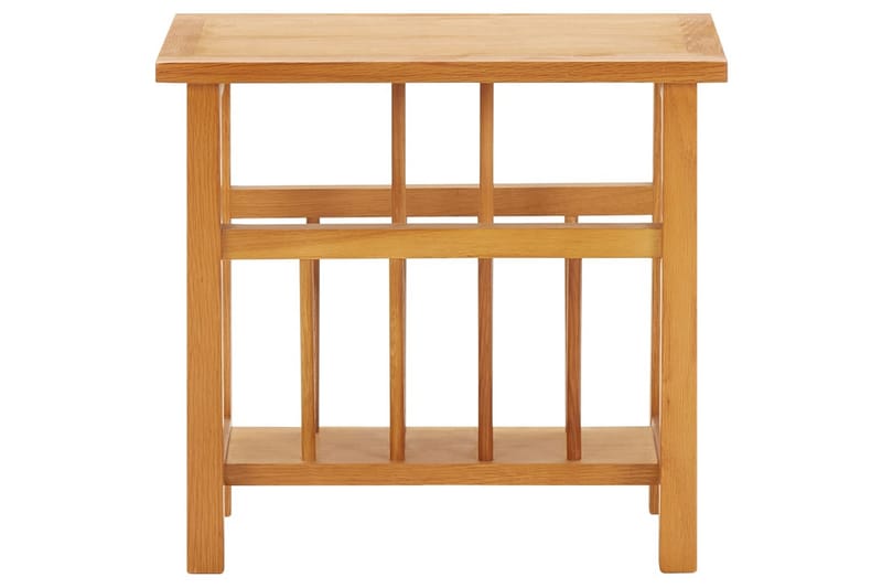 Magasinbord 45x27x42 cm heltre eik & MDF - Møbler - Bord - Avlastningsbord - Brettbord og småbord