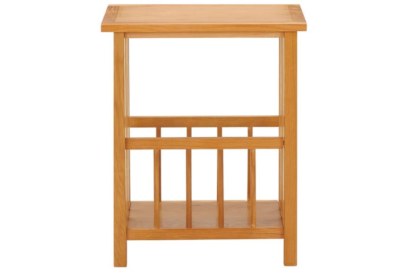 Magasinbord 45x35x55 cm heltre eik & MDF - Møbler - Bord - Avlastningsbord - Brettbord og småbord