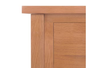 Magasinbord med skuff 35x27x55 cm heltre eik - Møbler - Bord - Avlastningsbord - Brettbord og småbord