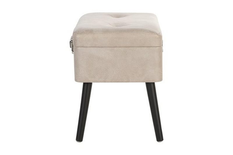 Mallard Avlastningsbord 52 cm - Beige - Møbler - Bord - Avlastningsbord - Brettbord og småbord