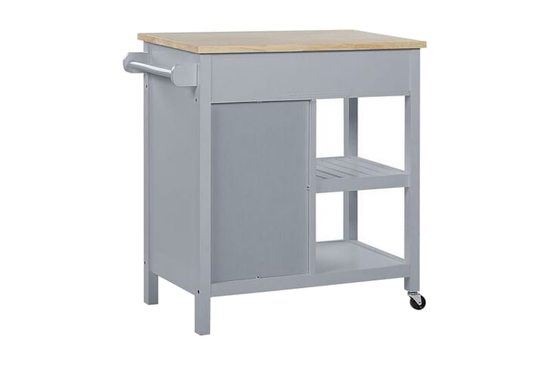 Manesseno Serveringsvogn 80 cm - Grå - Møbler - Bord - Avlastningsbord - Brettbord og småbord