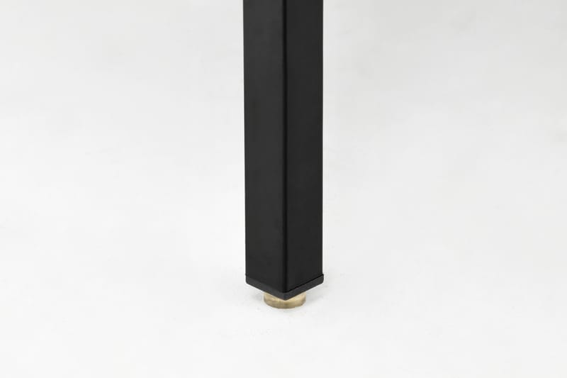 Marise Sidebord 50 cm Rundt - Hvit/Svart - Lampebord & sidebord - Brettbord og småbord
